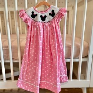 Minnie Mouse Smocked Dress
